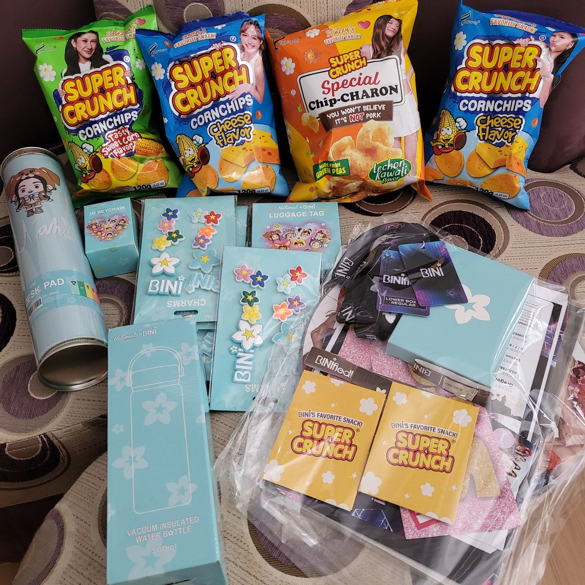 My pasalubong for me, myself and I from our #Binified trip. We'll see you again #Bini, love lots from The Land Down Under. 
#binifiedyearendparty 
#BINIfiedAtPHArena