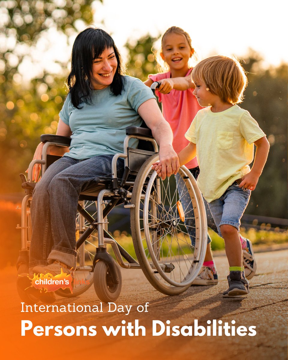 childrenslinks's tweet photo. 📅 Today we’re marking International Day of Persons with Disabilities (IDPD) – a moment to mark the achievements of disabled people around the world, as well as to promote the rights of people with disabilities. 💙 https://t.co/JSe2AKCcsJ