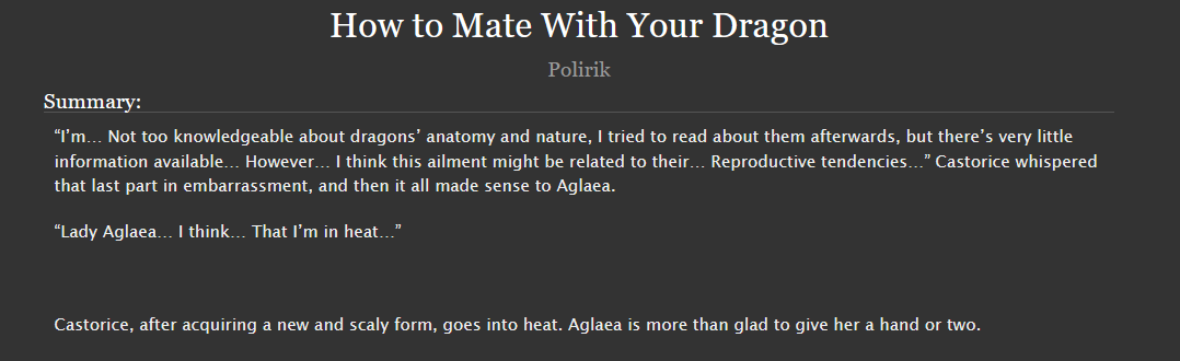 PoIirik's tweet photo. 🔞🦋Day 3 - How to Mate With Your Dragon 🪡🔞

🧵Rating - E
🥀 6.6k Words
🧵Prompts: Dragon &amp; Golden Threads
🥀#CastlaeaNSFWWeek2025
🧵#Castlaea https://t.co/MxfrWOkEab