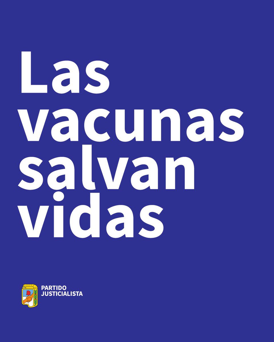COMUNICADO DE LA SECRETARÍA DE SALUD DEL PARTIDO JUSTICIALISTA

En la reunión que realizamos en el Partido, dejamos manifiesta nuestra histórica posición ante el resurgimiento de enfermedades inmunoprevenibles, las bajas coberturas vacunales y el avance del discurso antivacunas.