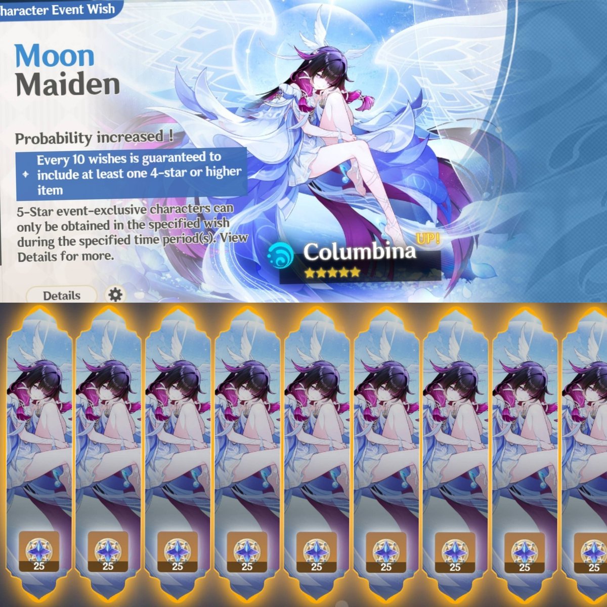 columbinaday's tweet image. manifesting C6 Columbina~