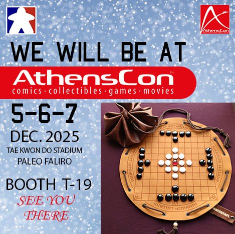 See you there! #Athenscon #sportsmeeple #boardgames