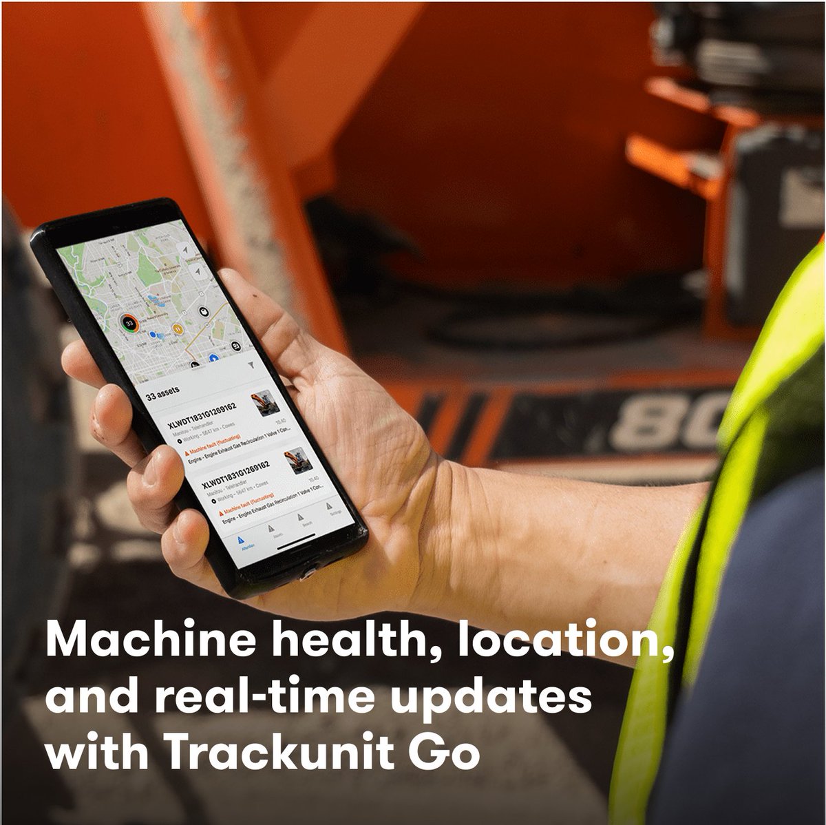 Trackunit tweet media