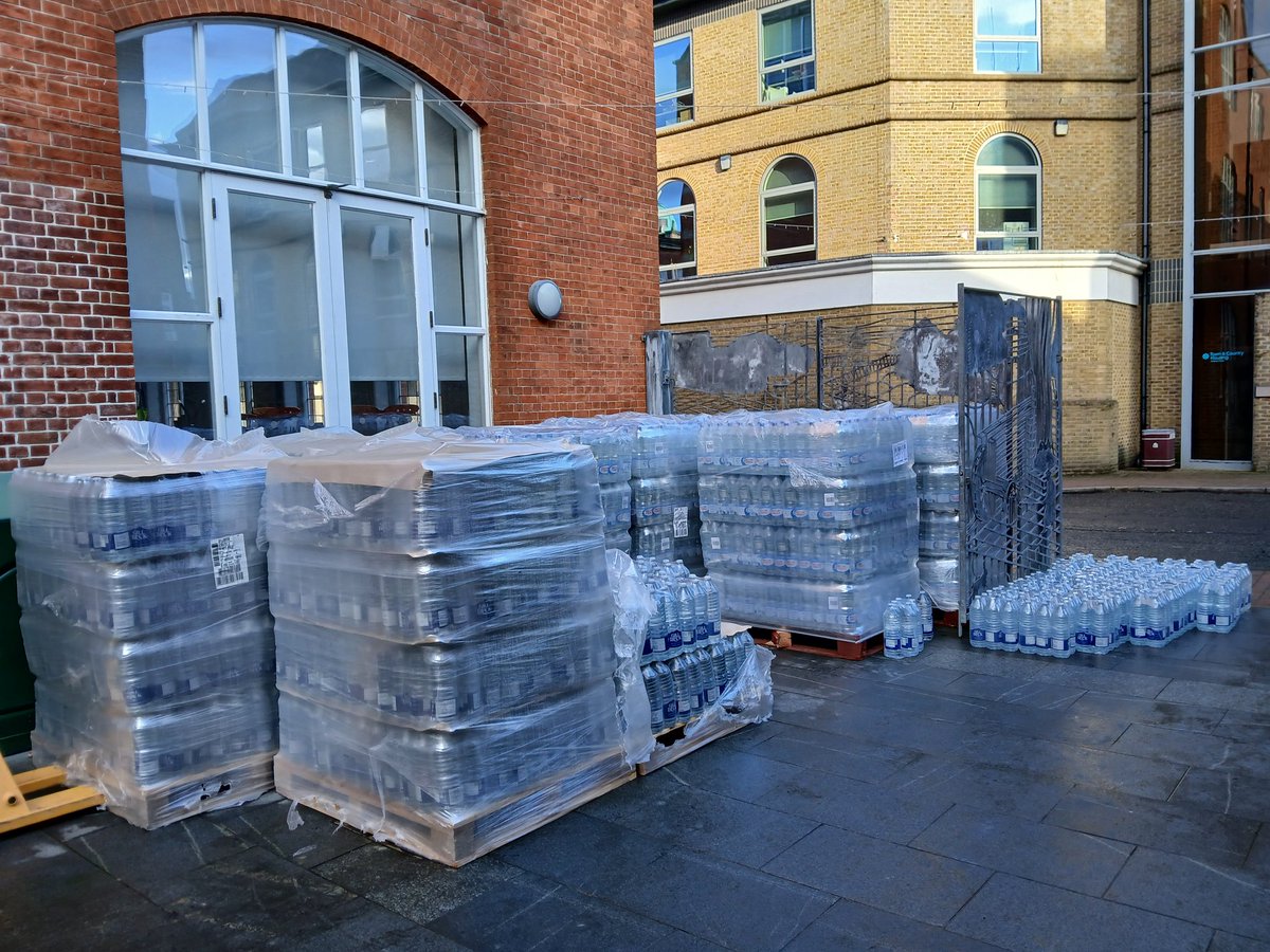 TWBC has raised the NO WATER situation to a major incident. We have opened a walk in only bottled water station at the Amelia Scott for town centre residents.