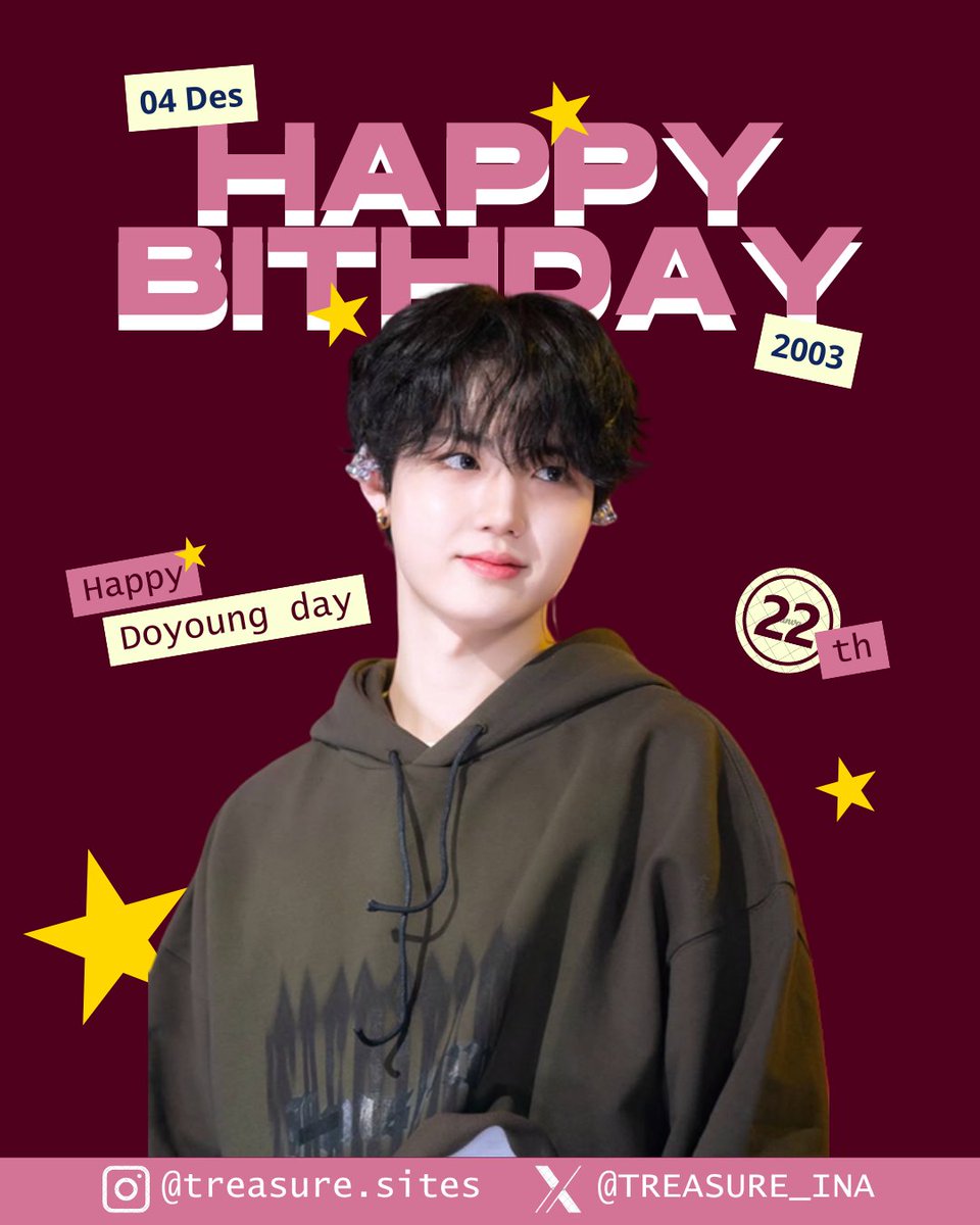 Happy Birthday Kim Doyoung ♡

Da22ling Years with Doyoung
#DoyoungOur1204Miracle
#나에겐_너하나야_도영_생축
#きらめく冬の星はドヨンちゃん