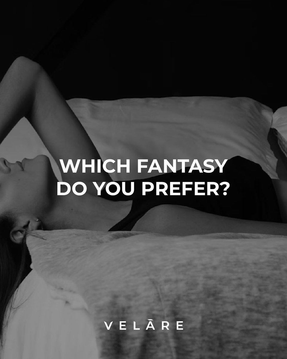 officialvelare's tweet photo. Which fantasy would you choose?
Tie me up. Blindfold me. Role play. Spicy movie night.
Your desires are uniquely yours — explore them without hesitation.
✨ Dive deeper into your fantasies at https://t.co/JwYiySayhU
#VELĀRE #FantasyTalk #DesireUnfiltered https://t.co/XoU5NcZWLb