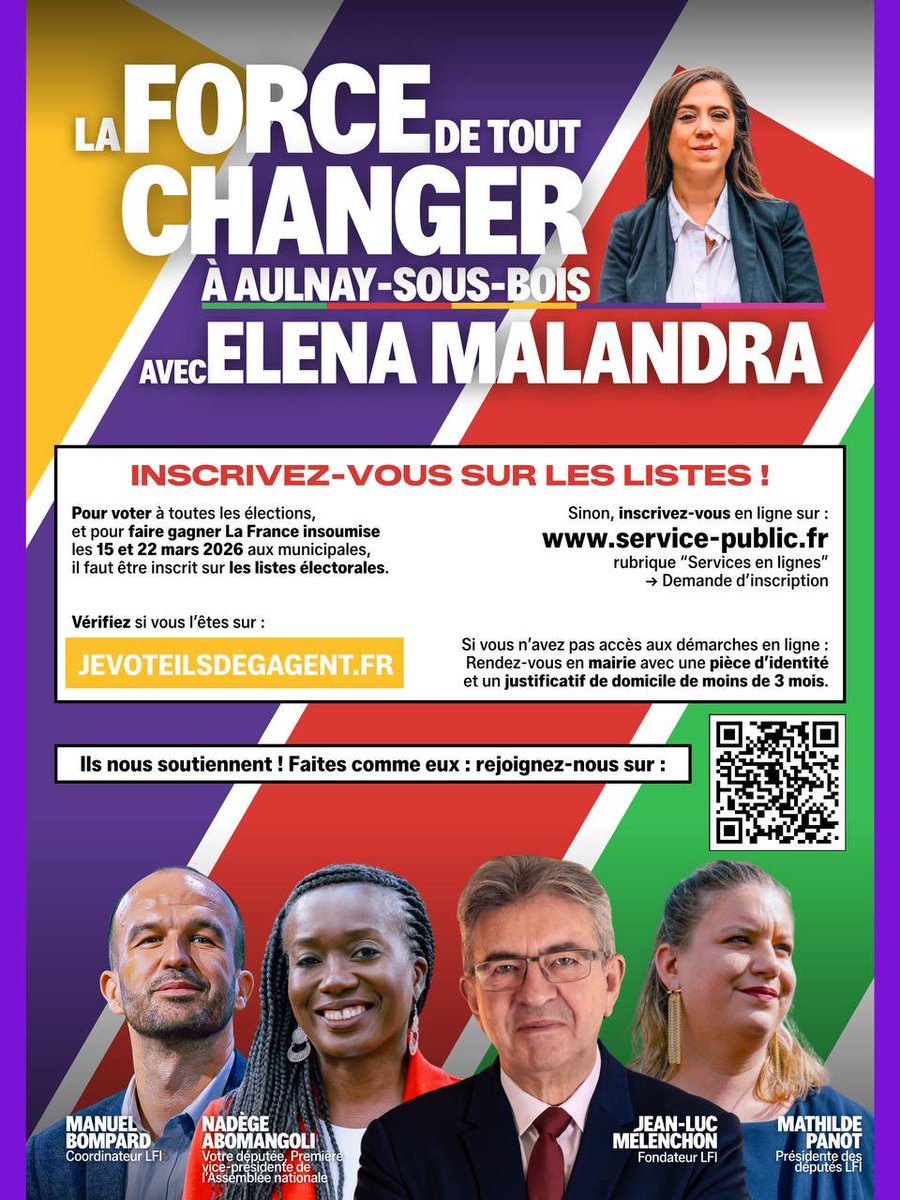 Nos 10 priorités pour les Aulnaysiennes et Aulnaysiens  ✊🏼