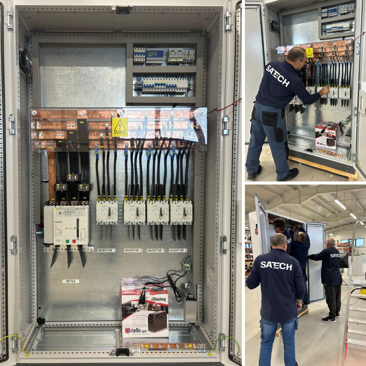 Satech_Electric's tweet image. Another One! ⚡

🪛Echipa a lucrat cot la cot, iar fiecare si-a pus amprenta pe ceea ce facem. 🔩
Cand oamenii sunt buni, proiectele ies pe masura! 👷‍♀️ 👷‍♂️

#workmode #teamvibes #engineering