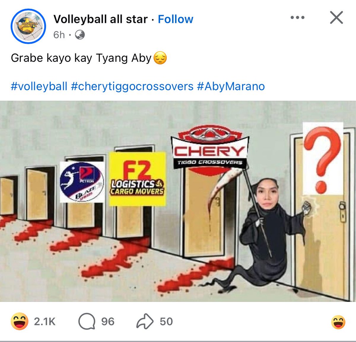 iamramcossid's tweet image. saw this random post on facebook. tyaaang! 😭😅

#PVL2025 #CherryTiggo #PVLReinforcedConference2025