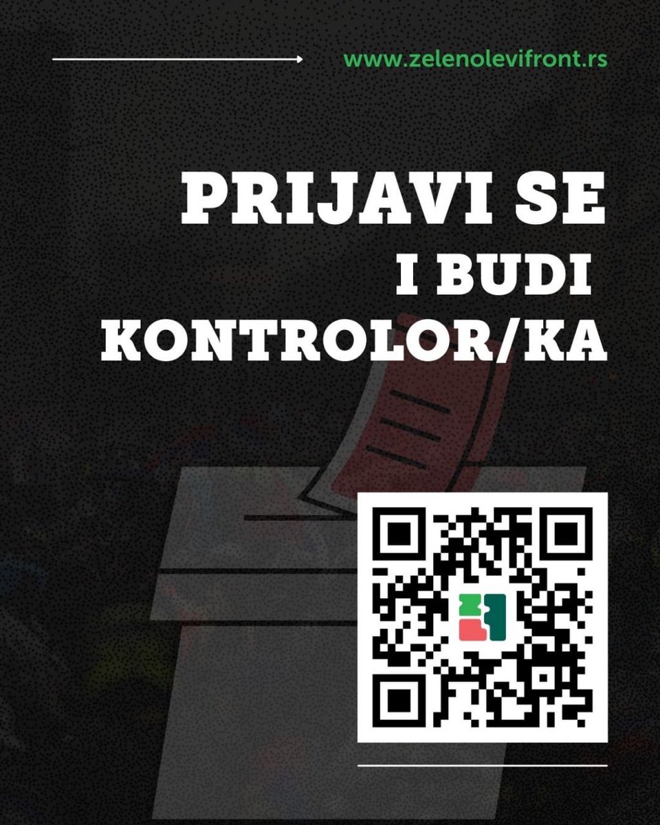 Prijavi se i budi kontrolor/ka! 🗳

Lokalni izbori u Mionici prošle nedelje potvrdili su nam koliko moramo da budemo spremni da sprečimo izbornu krađu i obezbedimo da izbori budu sprovedeni u skladu sa zakonom - na svakom biračkom mestu!

Iako u ovom trenutku još uvek ne znamo