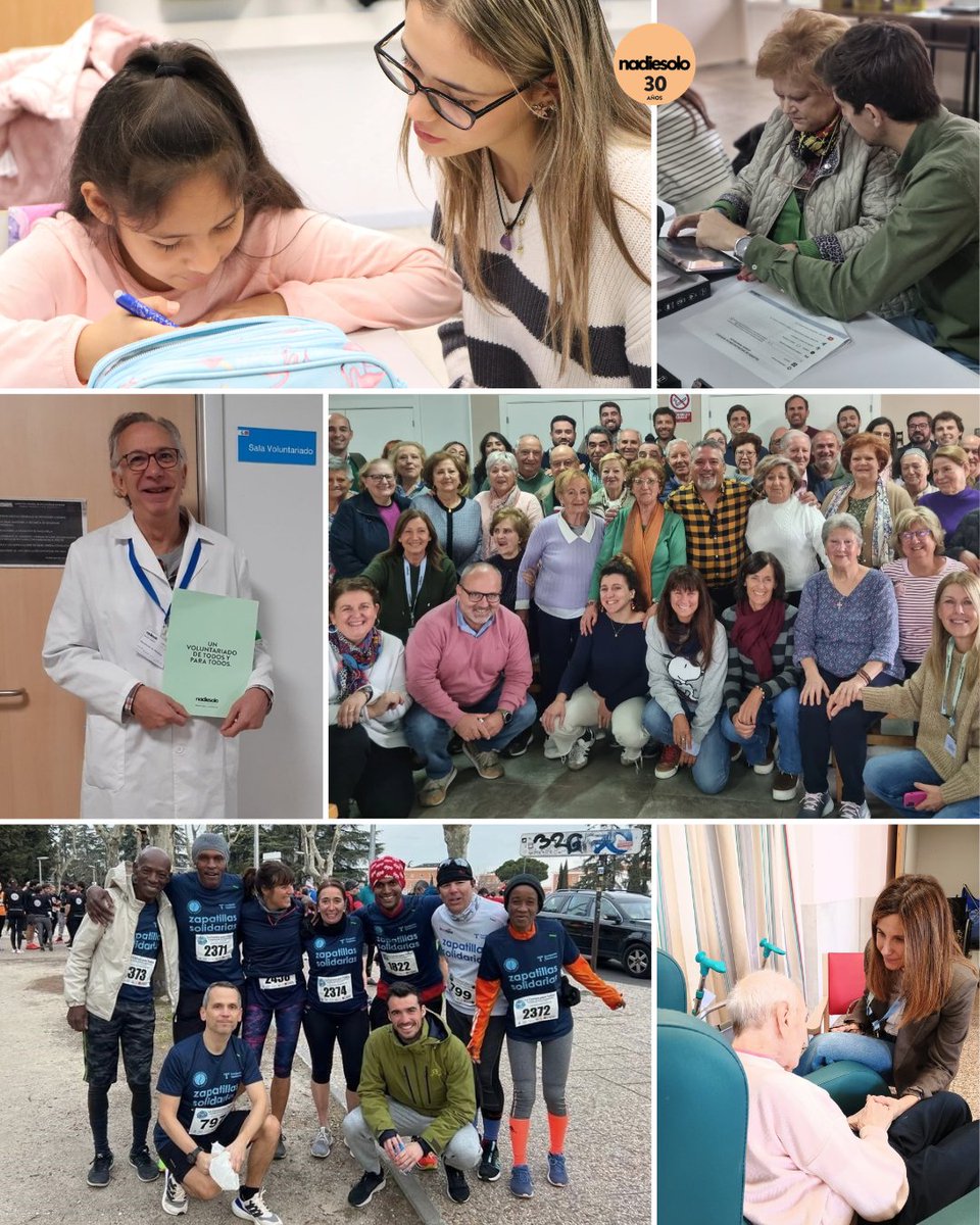 Aprovecha las ventajas fiscales de tus donativos hasta el 31 de diciembre. En #Nadiesolo, cada aportación se convierte en compañía y en ratitos compartidos con quien más lo necesita. Hazte Amigo de Nadiesolo  nadiesolo.org