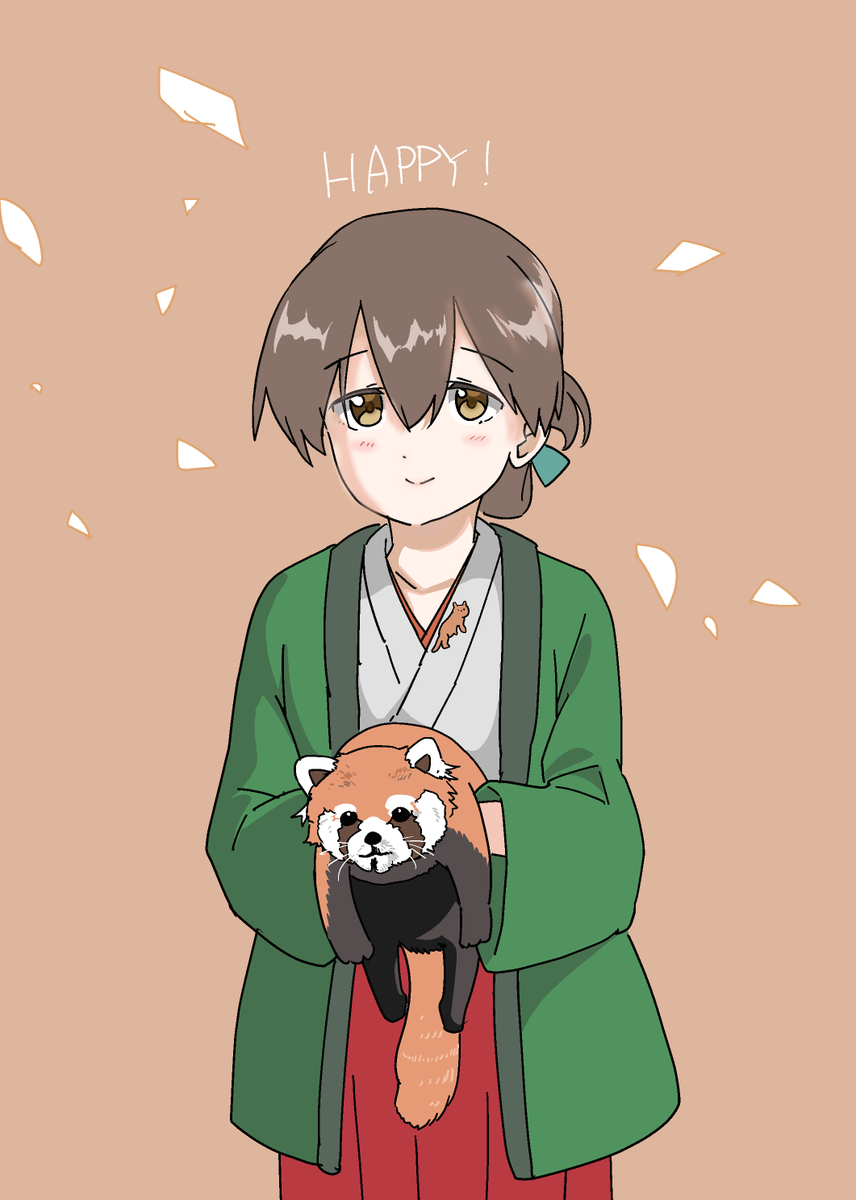 春日丸(艦隊これくしょん) 「ぽるさんお誕生日おめでとうございます!」|かぶら矢@京都海防艦オンリーB-11のイラスト