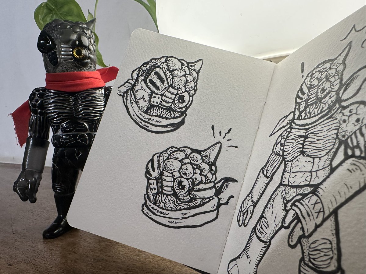 素晴らしいデザインとは、描くのが楽しかったものです。これは、偉大な森先生へのささやかなファンアートです 🙇‍♂️
#realhead 
#rhnd