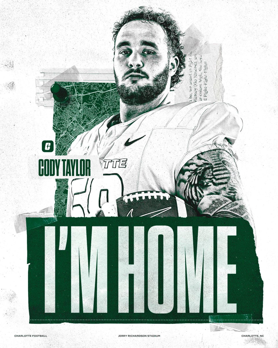 Officially a Niner!! Let’s get to work!!

See you Jan 10th Niner Nation!!

#BRICKxBRICK #GOLDSTANDARD
<a href="/GreenwoodFball/">Greenwood Football</a> <a href="/CoachMoreton76/">Austin “Tank” Moreton</a> 
<a href="/CoachAlbin/">Tim Albin</a> <a href="/arudolph53/">Allen Rudolph</a>