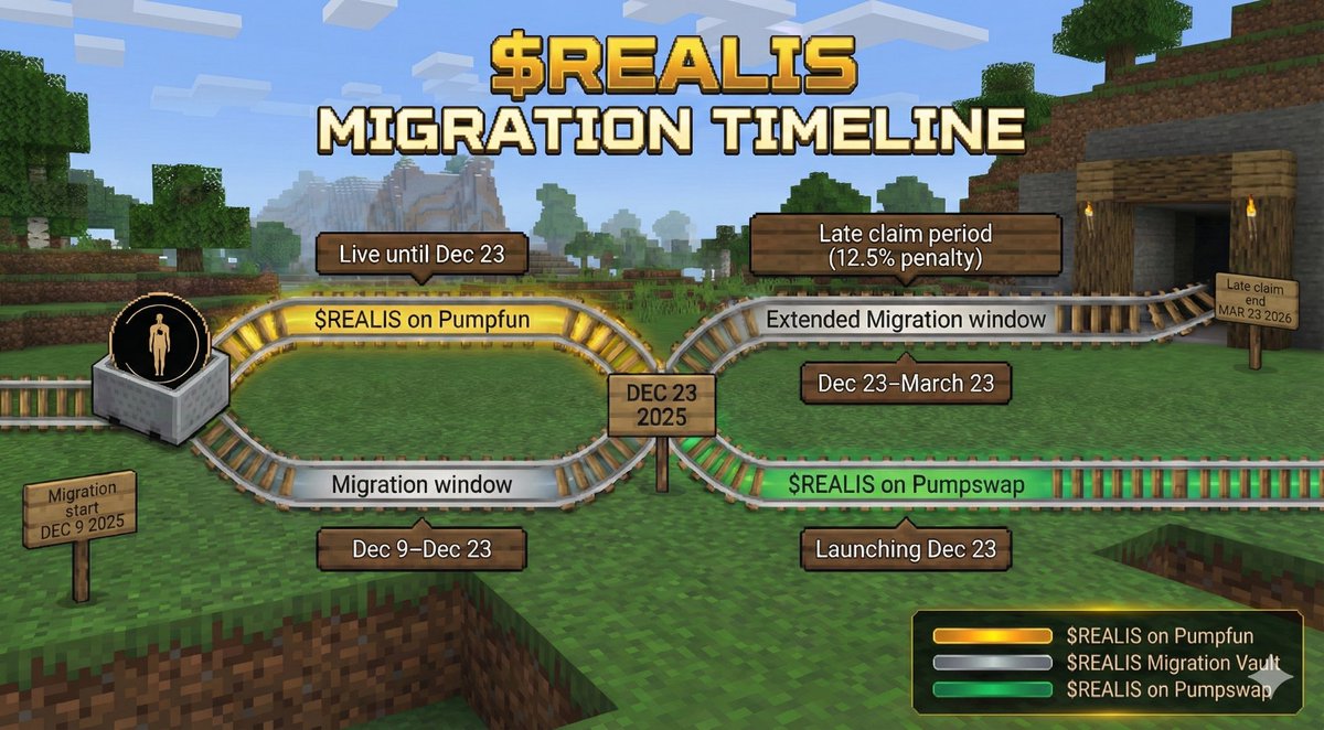 The momentum is surging and the reset ahead will transform Realis on a scale the ecosystem isn’t prepared for. A major shift is closing in. Stay alert.
-6 Days🔋