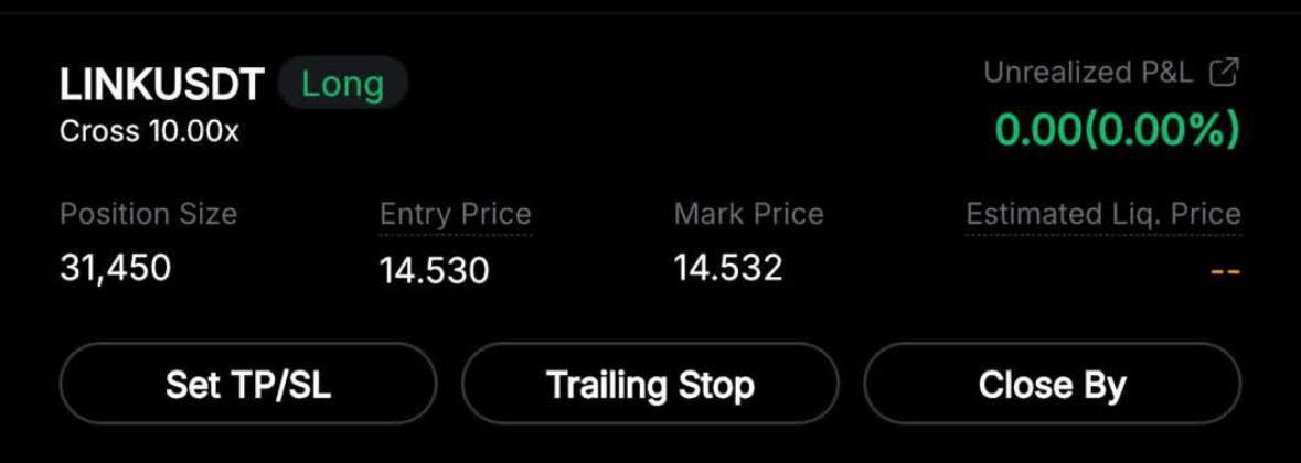 SignalMexc's tweet image. 🔼🔼🔼Buy LINK now and thank me later👍

❌SL: 13.5