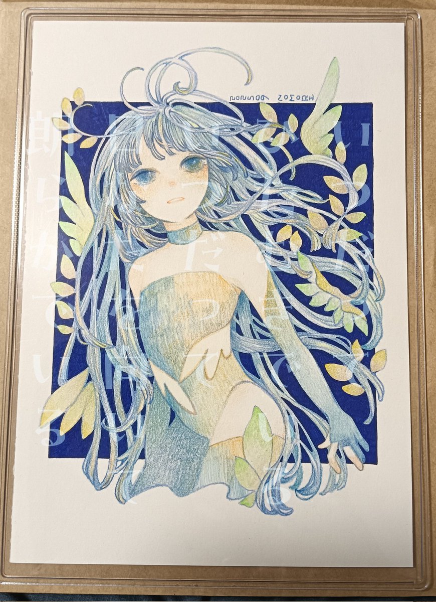 来年のカレンダーの原画をお迎えしました！とても良いですね！またもや