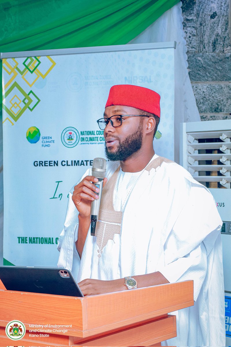 DahirMHashim's tweet image. I joined representatives of the National Council on Climate Change (NCCC), NIRSAL, development partners and key stakeholders for the two-day Workshop on the Validation of Nigeria’s Green Climate Fund (GCF) No-Objection Procedure, held in Kano.

This engagement comes at a crucial…