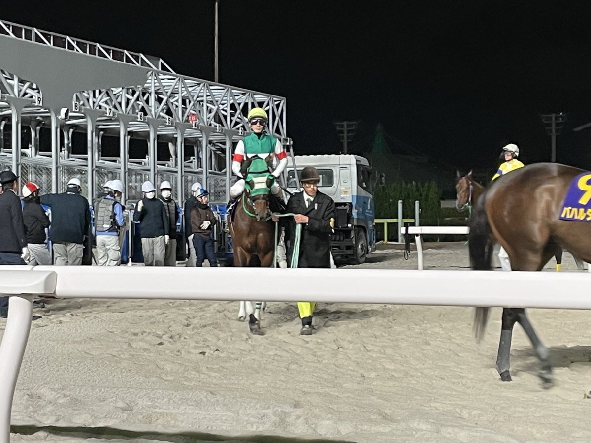 2025年12月3日 大井競馬場🐎 矢野貴之騎手✨ かっこいい‼️ ライト