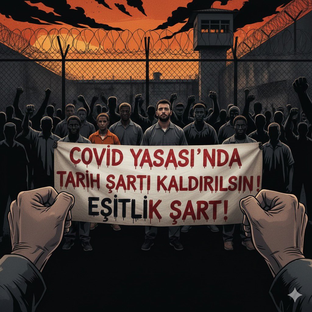 Covid düzenlemelerinde oluşan boşluk, ancak yeni tarihli bir infaz düzenlemesiyle doldurulabilir. Adaletin gereği kapsayıcılıktır.
#CezadaAdaletİnfazdaEşitlikCezadaAdaletİnfazdaEşitlik
#TarihAyrımıKaldırılsın