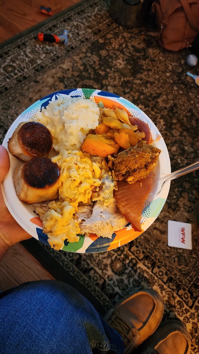 DollaBillSimps's tweet image. Anyways here are my 2 Thanksgiving plates I never shared on here