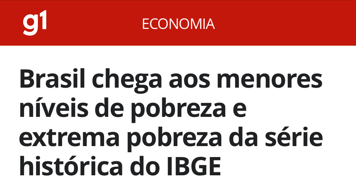 FAZ O L! Em um ano, 10 milhões de brasileiros saíram da pobreza. Temos hoje o melhor índice da história do país. O governo Lula prova dia a dia que está ao lado do povo. E vem muito mais pela frente.
