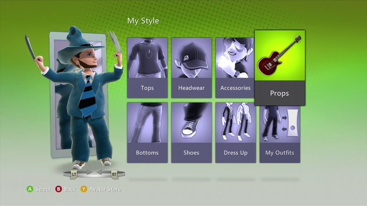 VideoGameHstry's tweet image. Xbox Avatars (launched 2008)