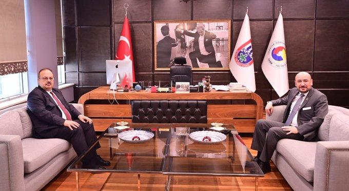 Vali Yakup Canbolat, Hakan Ülken’i Ziyaret Etti