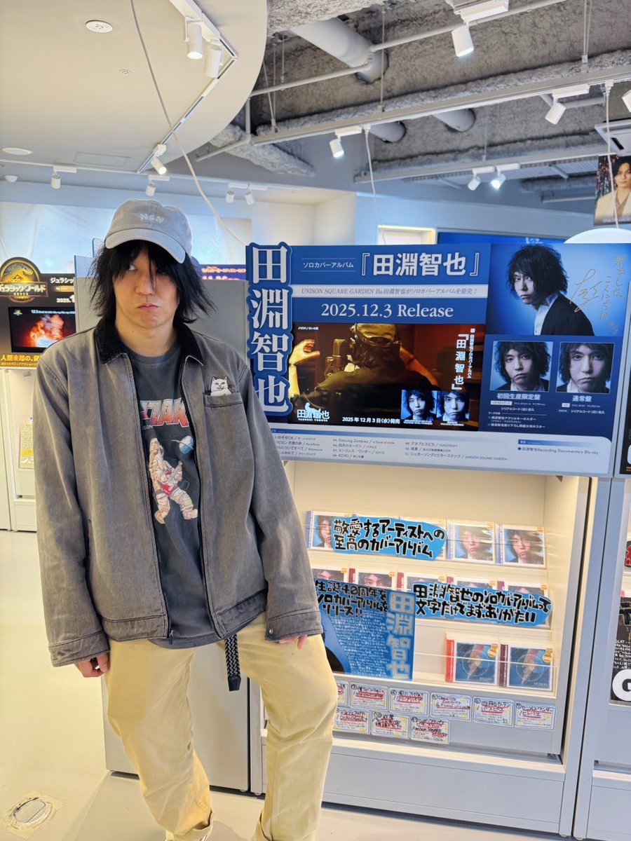 田淵智也 TBC40 Tシャツ Lサイズ+ソロカバーアルバム通常盤 特典付き 田淵智也、40歳記念ソロカバーアルバム初回盤付属内容&店舗別特典発表