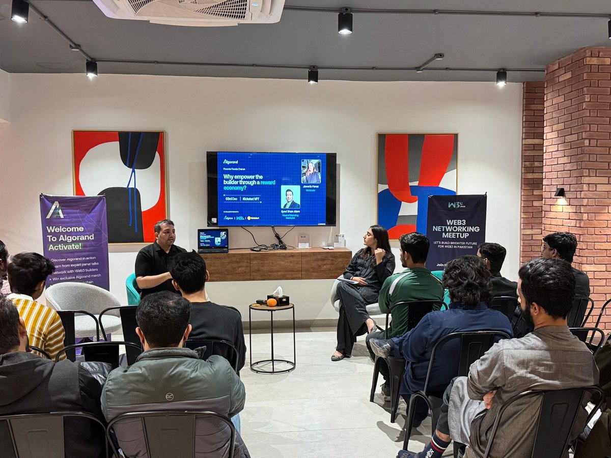 Algorand Pakistan tweet media