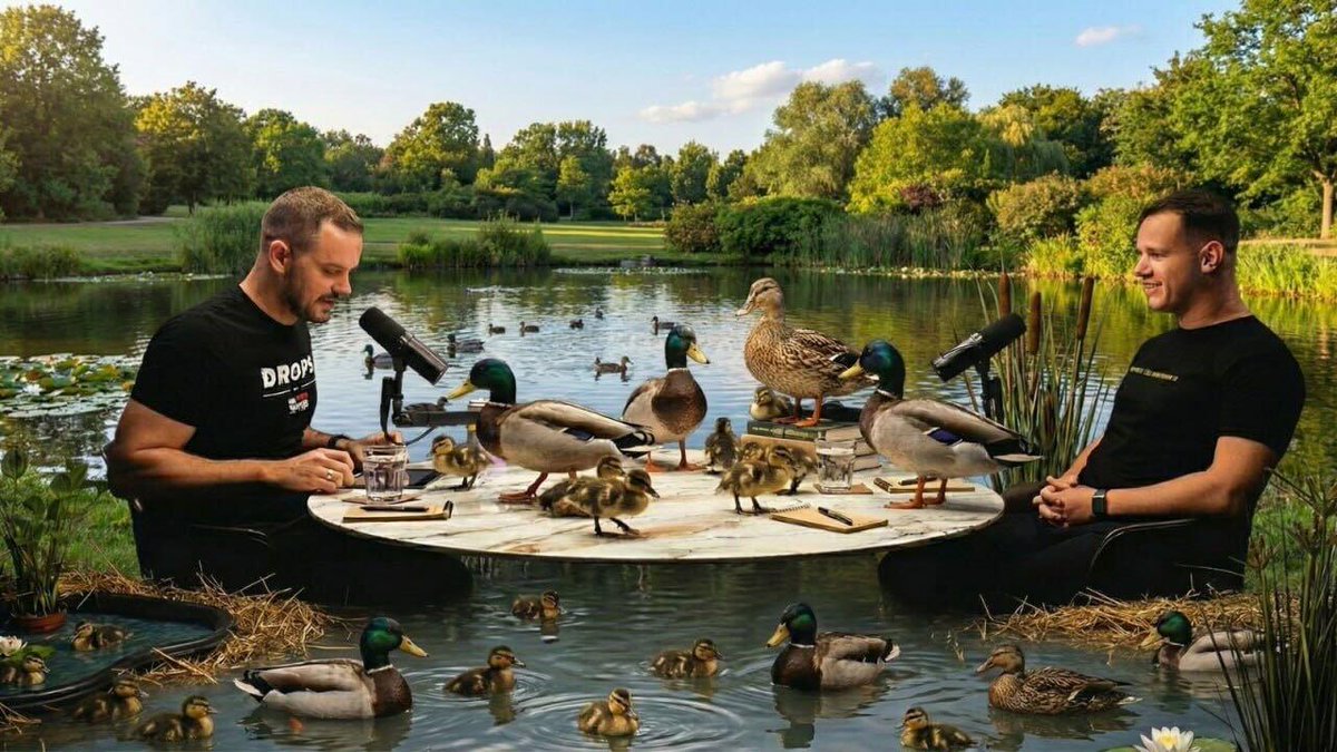 wallchain's tweet image. this is where the episode was actually filmed