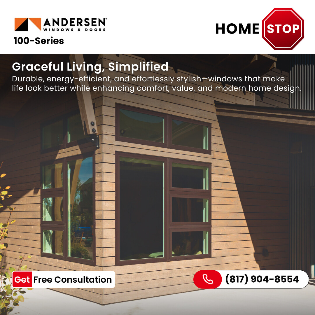 HomeStopInc's tweet photo. See your home in a new light—literally! 🌞 Andersen windows installed by Homestop bring clarity, warmth, and style to every view.
💥
📞 Call (817) 904-8554 to get up to 15% OFF.
#AndersenWindows #Andersen100Series #WindowReplacementDFW #WindowInstallationDfw #DFWContractors https://t.co/SKrAfQEtuI