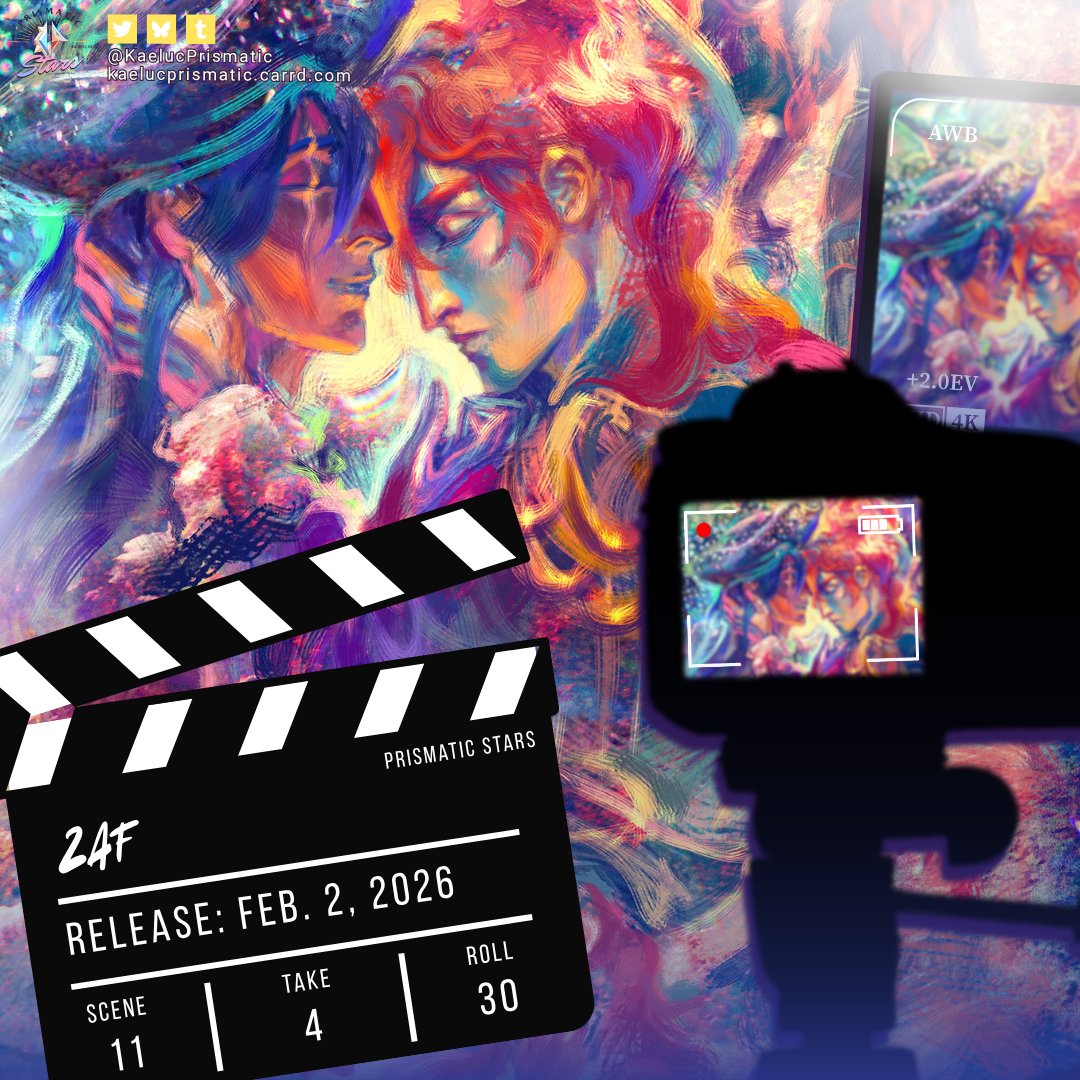 A glimpse at my wip for <a href="/KaelucPrismatic/">Prismatic Stars - a Kaeluc Zine</a> — there gonna be pirates! Two captains alright, sea adventures and a ton of shenanigans happening🌚⛵️🦑 Stay tuned😏

#kaeluc #PrismaticStarsKaeluc #羽枭