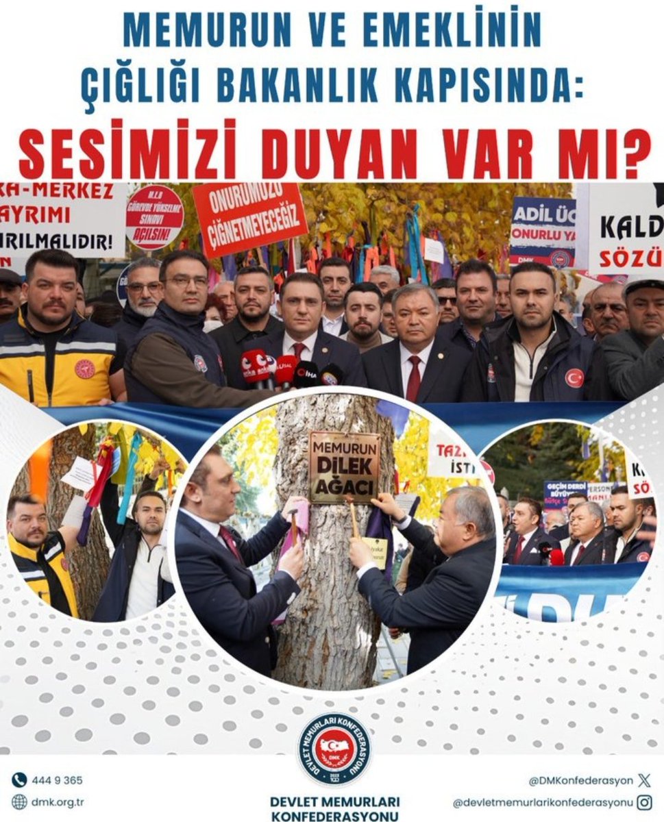 “Memurun ve Emeklinin Çığlığı Bakanlık Kapısında: Sesimizi Duyan Var mı?”
#MemurGeçinemiyor
