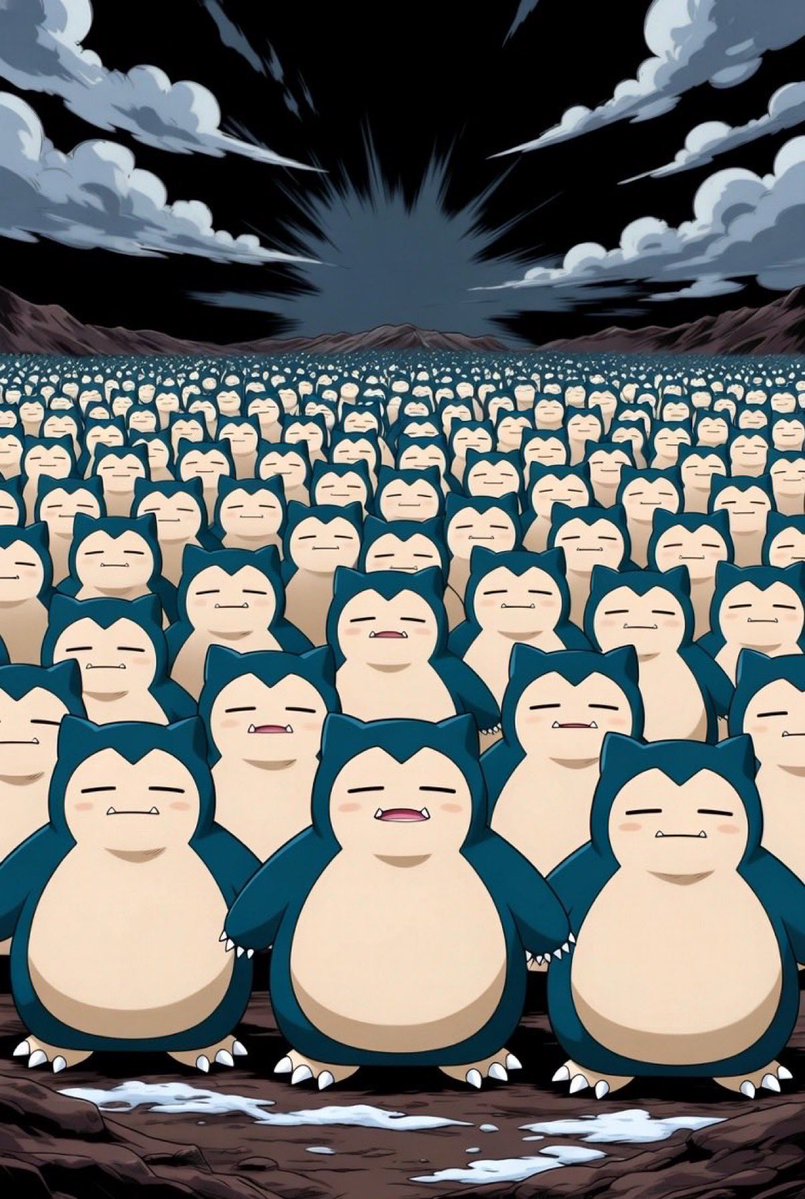 Snorlaxsol_'s tweet image. Army of $Snorlax