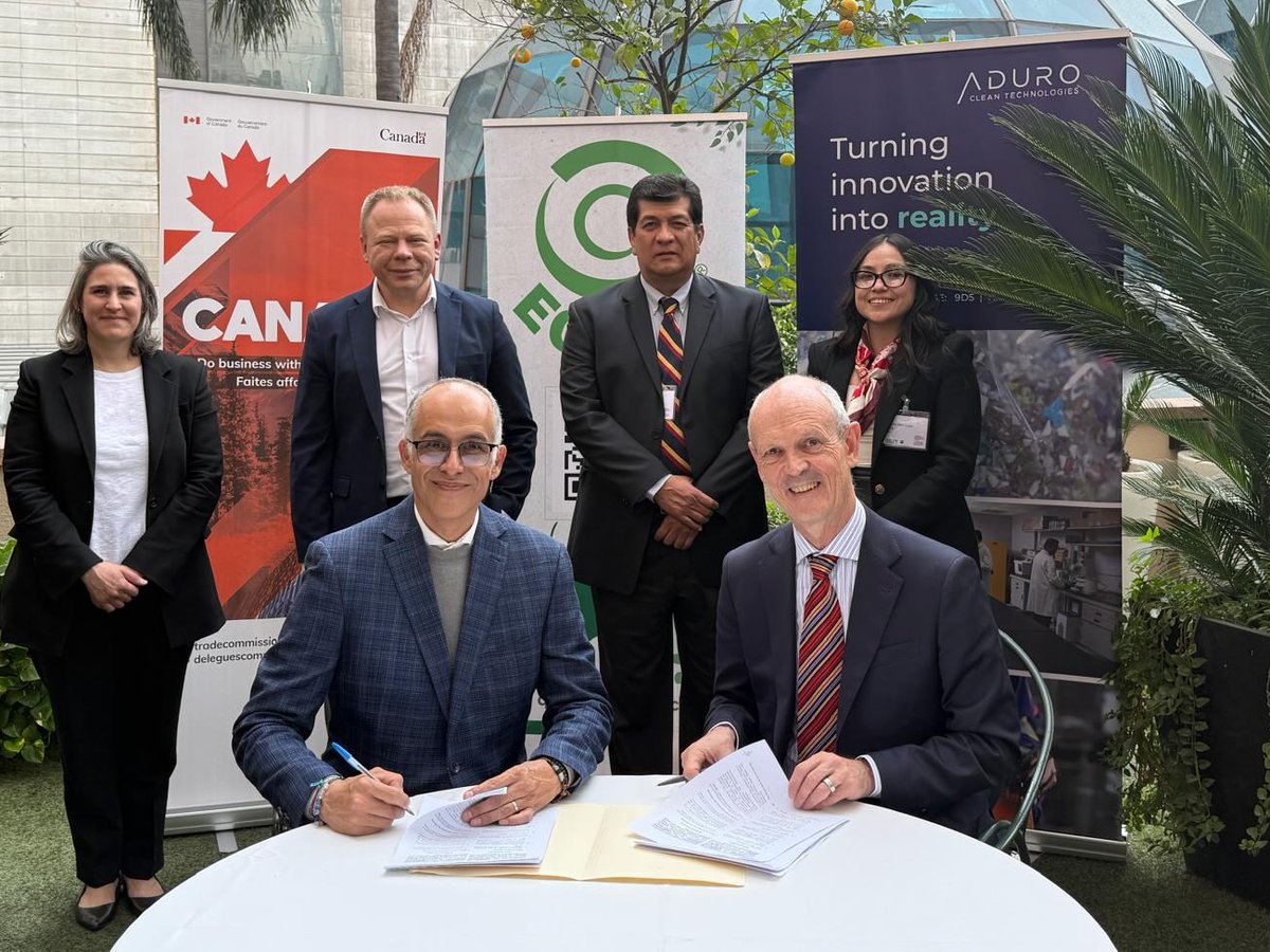 AduroCleanTech's tweet image. ♻️✍️We have signed a multi-year collaboration agreement with @ecoceac—#Mexico’s national private collective packaging management plan for post-consumer PET &amp;amp; HDPE—to evaluate our tech on post-consumer flexible &amp;amp; mixed plastics from across their network.🔗 investors.adurocleantech.com/press-releases…
