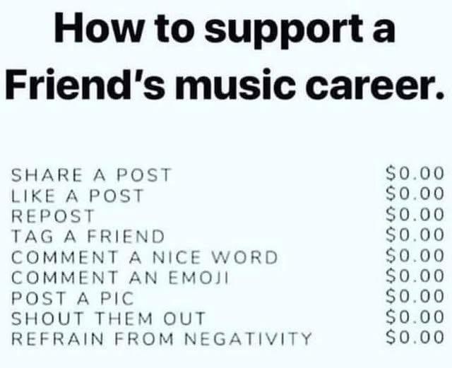 CranberryMerch2's tweet image. THIS RIGHT HERE! 😃
It really IS just this simple to help your favorite indie artists know that you care!  So if you could just take a moment of your time to do any of these things for them, they’ll will appreciate it more than you can know!!
#SupportIndieMusic #likecommentshare