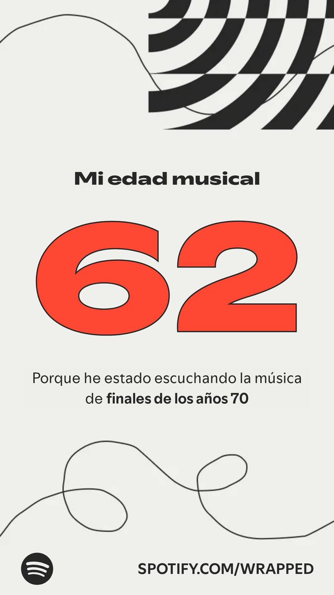 Por si alguien le interesa mi exquisito gusto musical de señor de 62 años