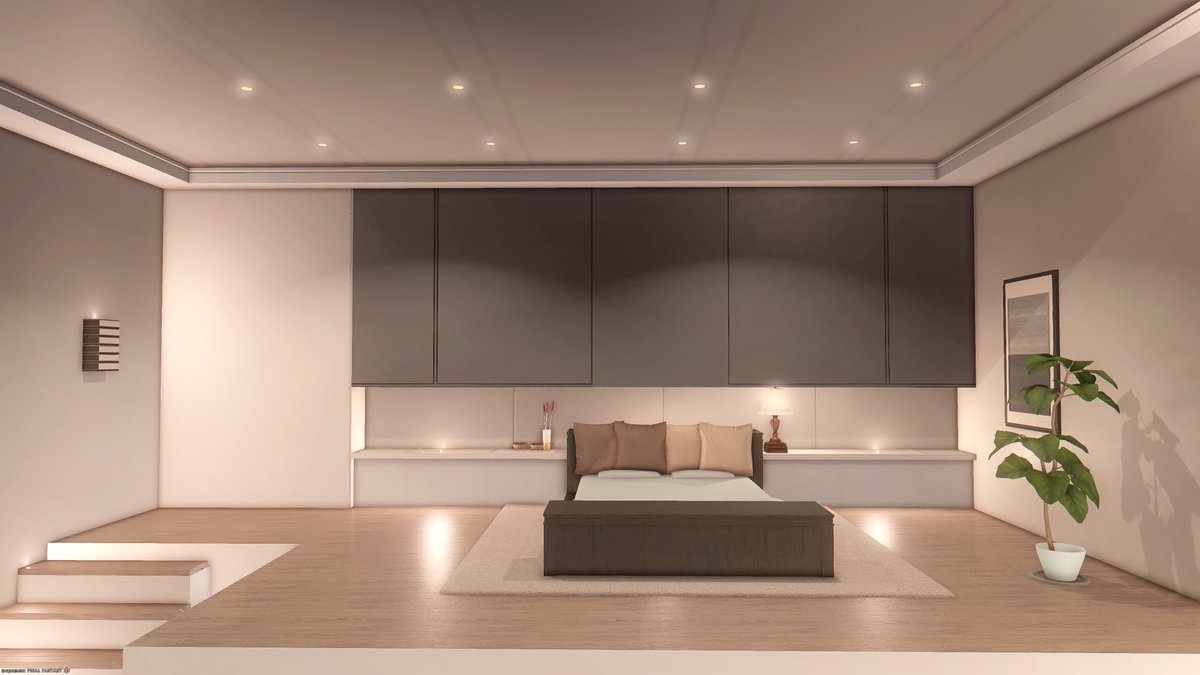 「November Rain」  

自宅ハウジングです。
階段のピュアパテを全部ピュアホワイト染色して３０００万ギルの階段ができました。
是非見学に来てね！

ManaDC Pandaemonium/Gob 7-35L

作者タグ：#HardRockHouse_FF14
 #FF14ハウジング #FF14housing #HousingEden