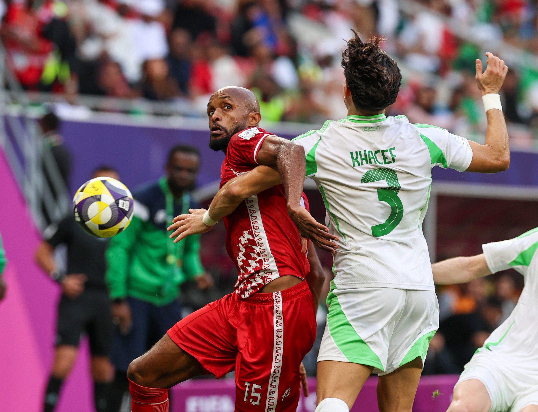 من المباراة. (وكالات) 