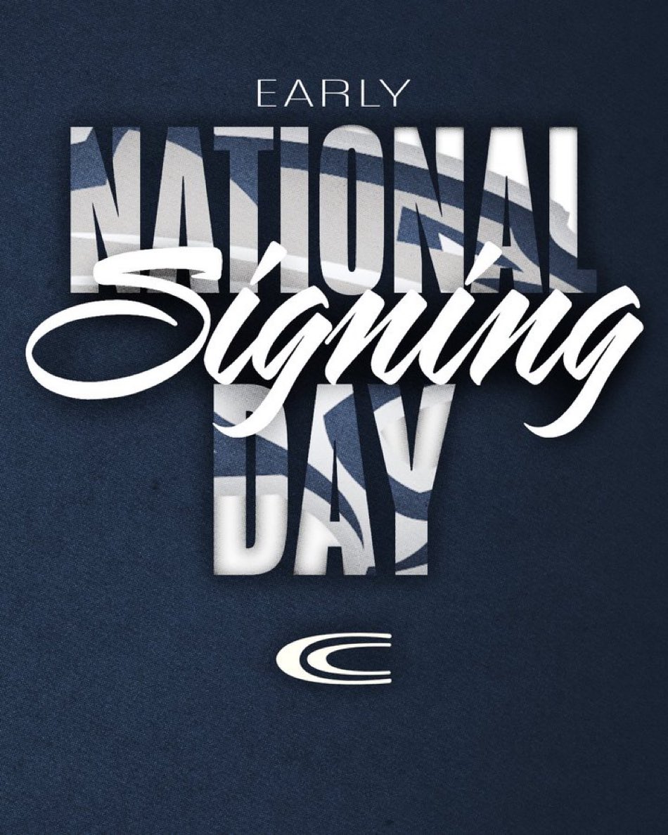 Congratulations to all our guys signing today. 
10am @ CCHS