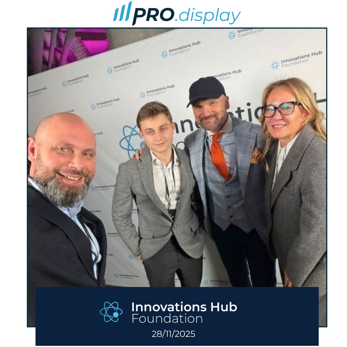 ProbsPL's tweet image. 🚀 Last Friday, our CEO, Adam Beniowski, had the opportunity to take part in the Innovation Hub Summit 2025, an event organized by the Innovations Hub Foundation.
It was an inspiring gathering focused on the latest trends in technology and innovation.

#PROdisplay