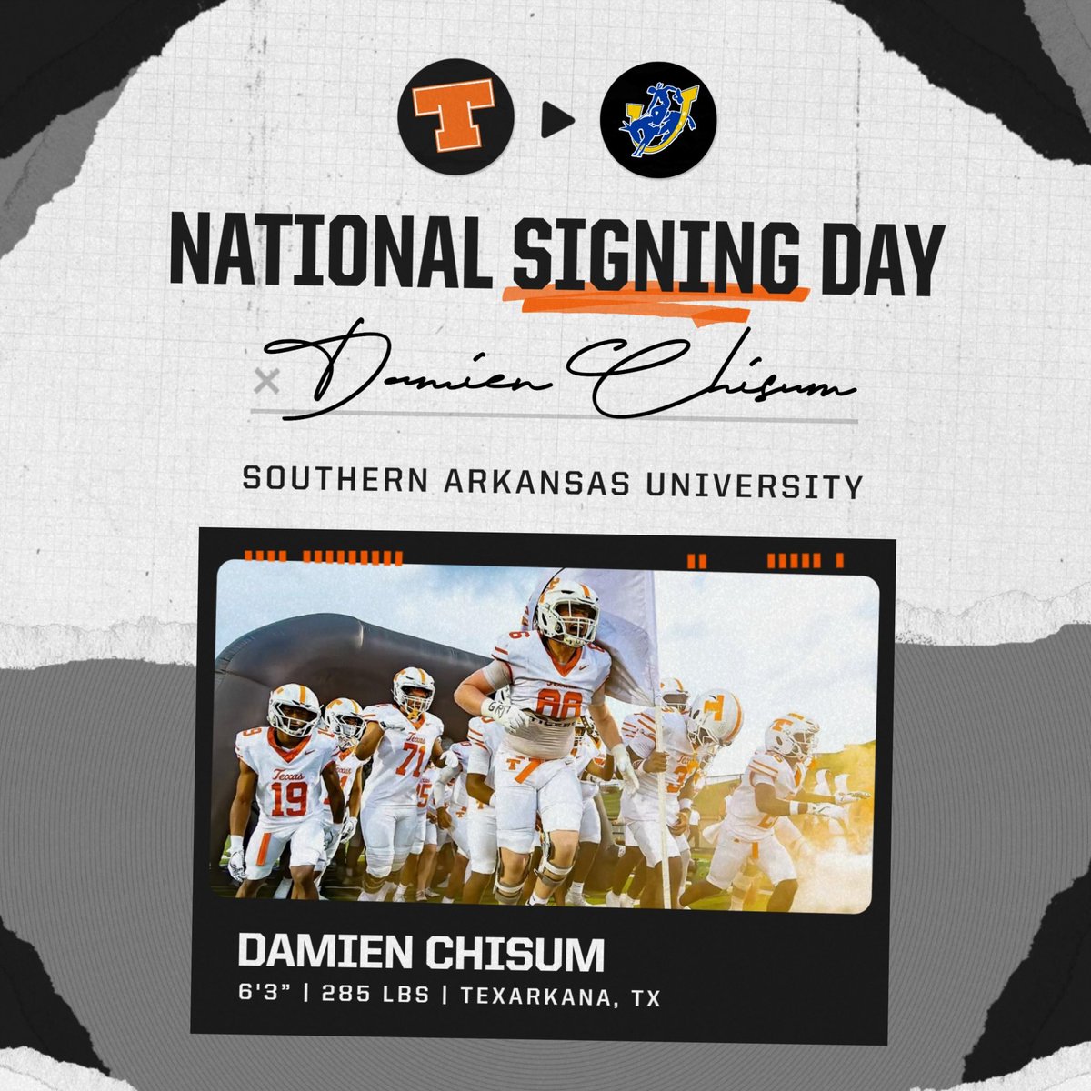 Texas High Tiger Football 🏈 tweet media