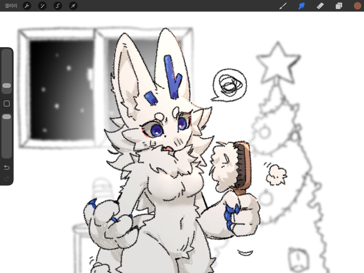 yong_yong_ye's tweet image. 겨울 털갈이