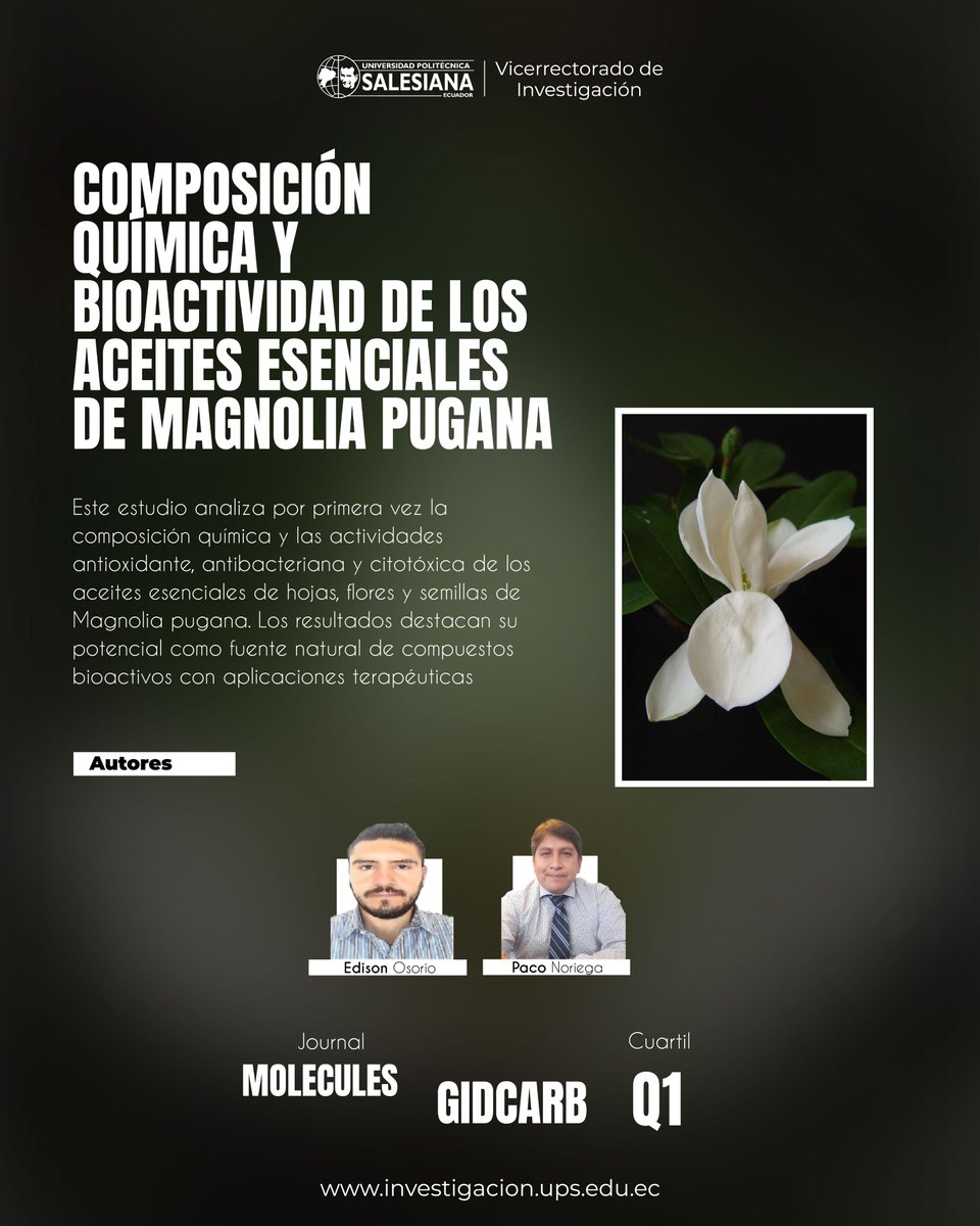 Investigación Universidad Politécnica Salesiana tweet media