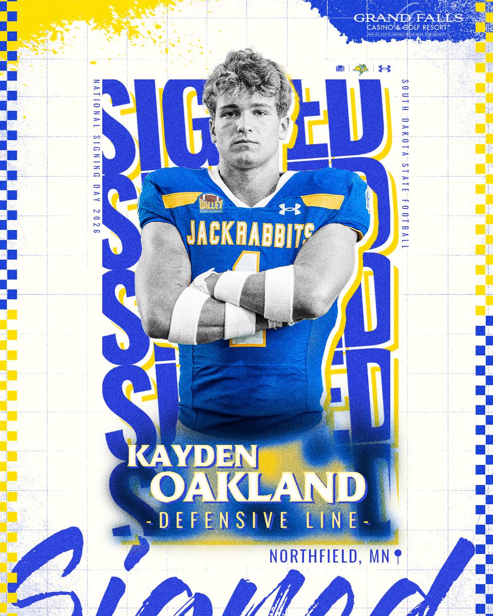 GoJacksFB's tweet photo. Welcome to the brotherhood @kaydenOakland2 

#GoJacks🐰 https://t.co/n4px3pqOLW