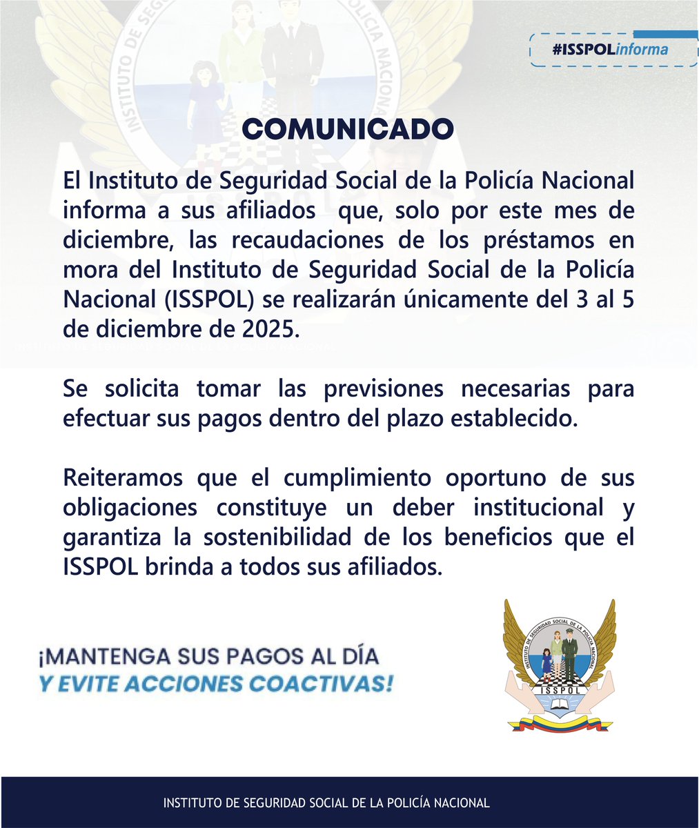 ISSPOL Ecuador tweet media