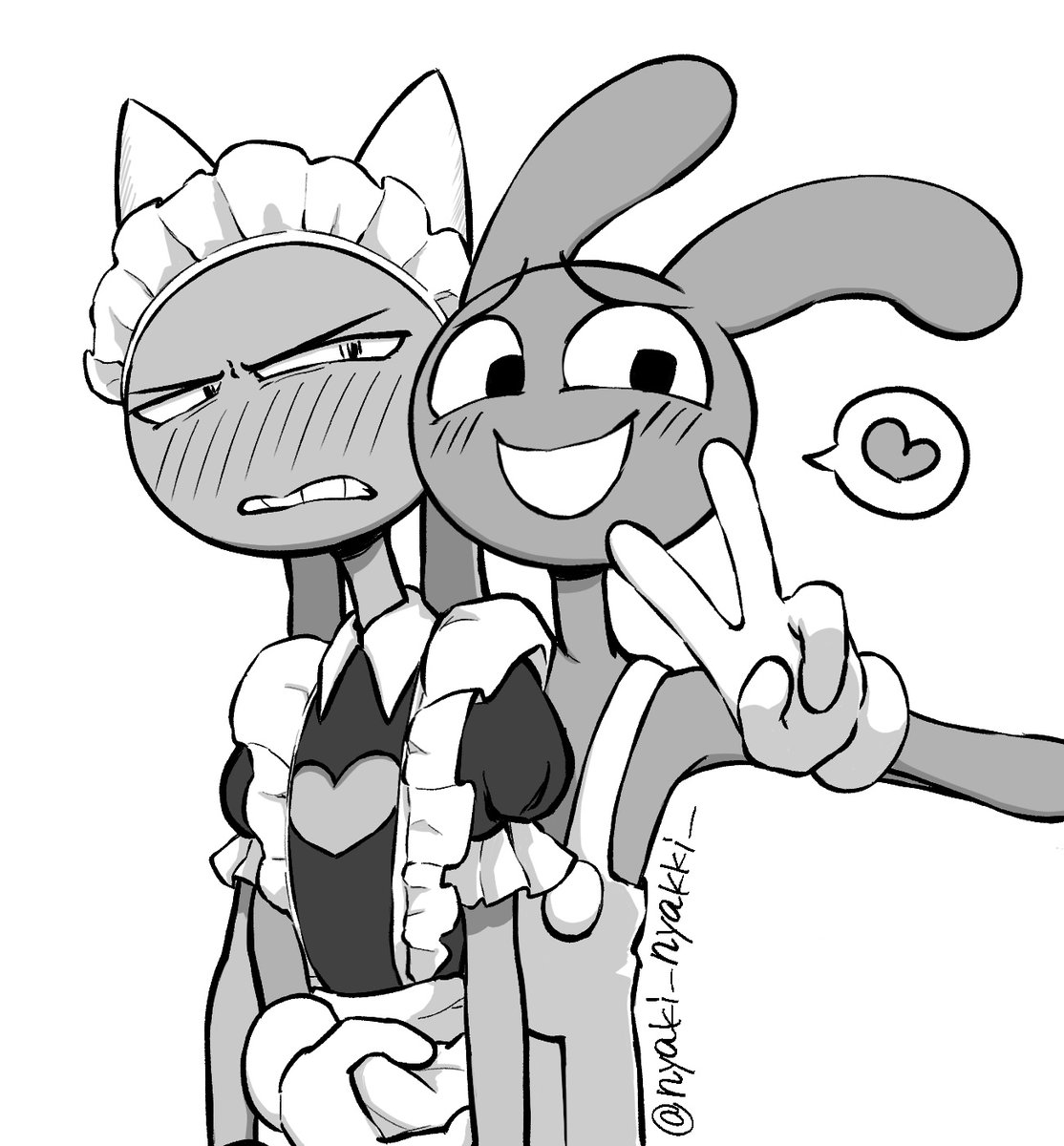 Post by にゃ on X: 🐰🐰