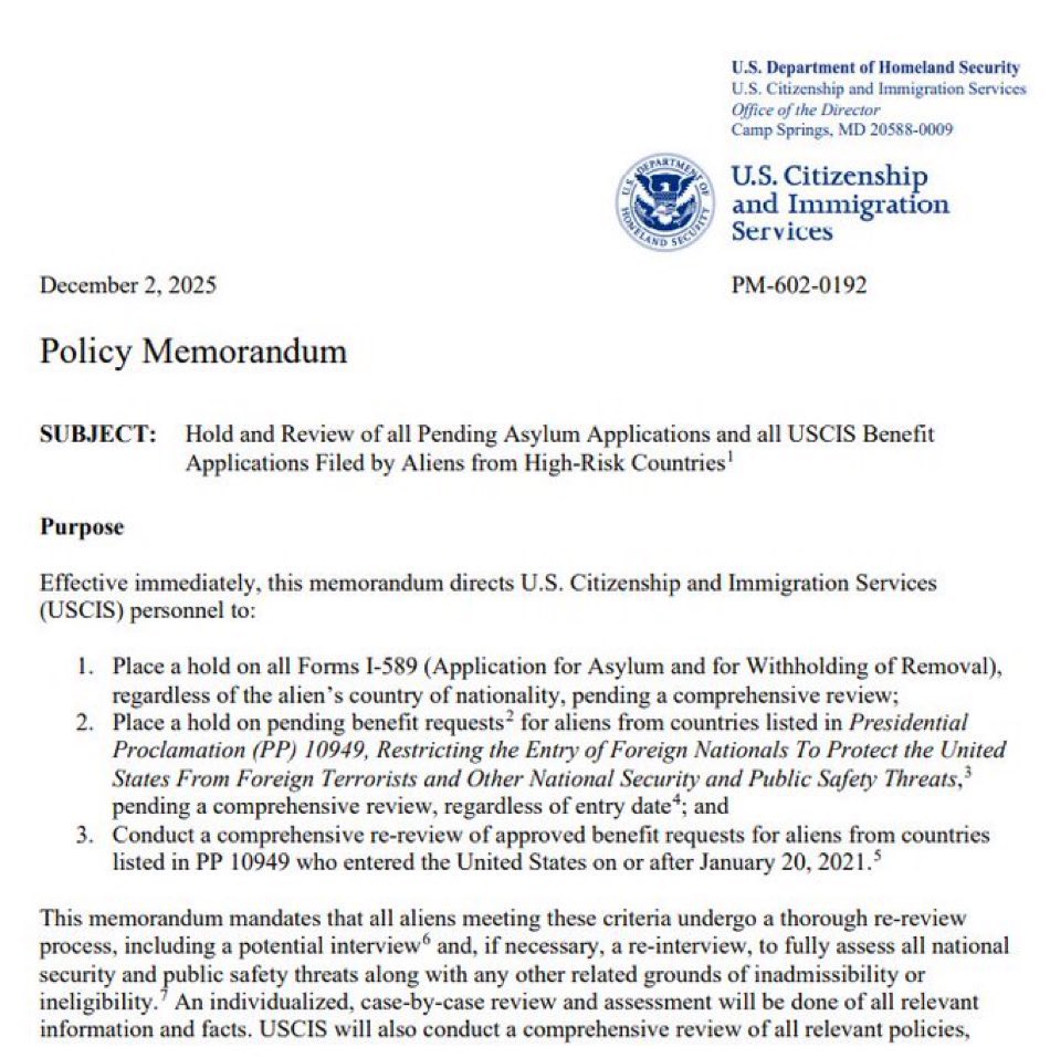 🚨Alert: All migrants who came into the United States in 2021 and beyond are now all marked for deportation and citizenship can be revoked!