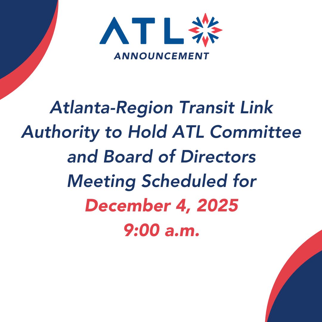 Atlanta-region Transit Link Authority tweet media